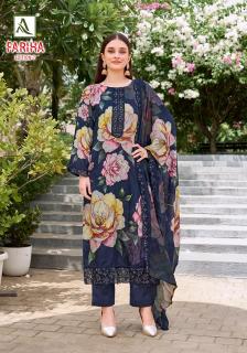 Alok suit fariha-7 wholesale dress materials in chickpet